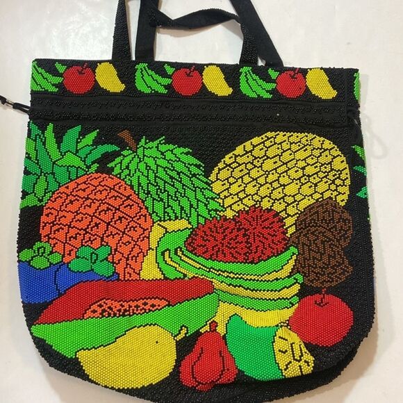 Vintage Hand Beaded Hobo Women’s Bag - Picture 4 of 15